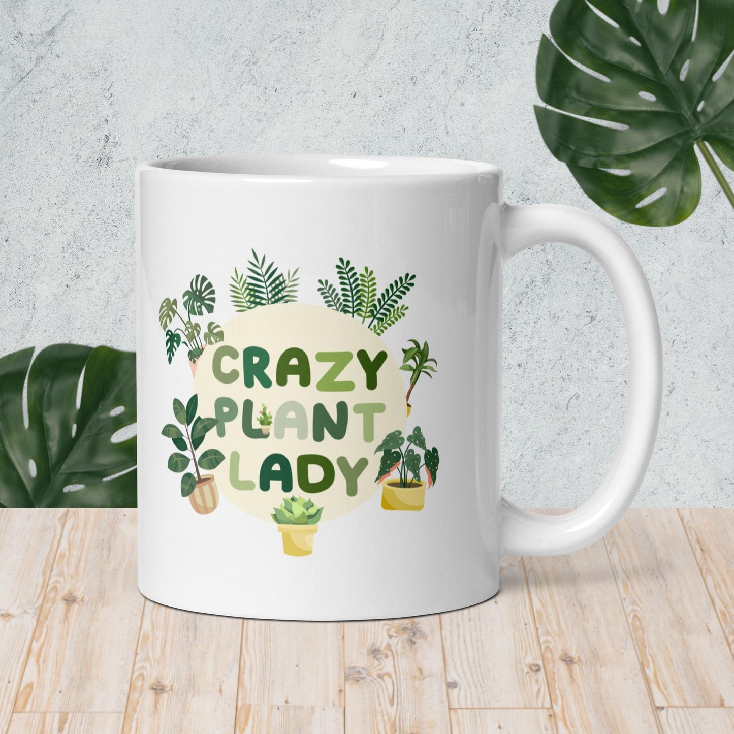 Crazy Plant Lady Mug