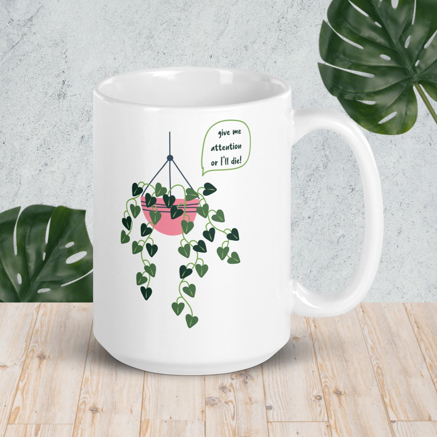 Attention Plant Mug