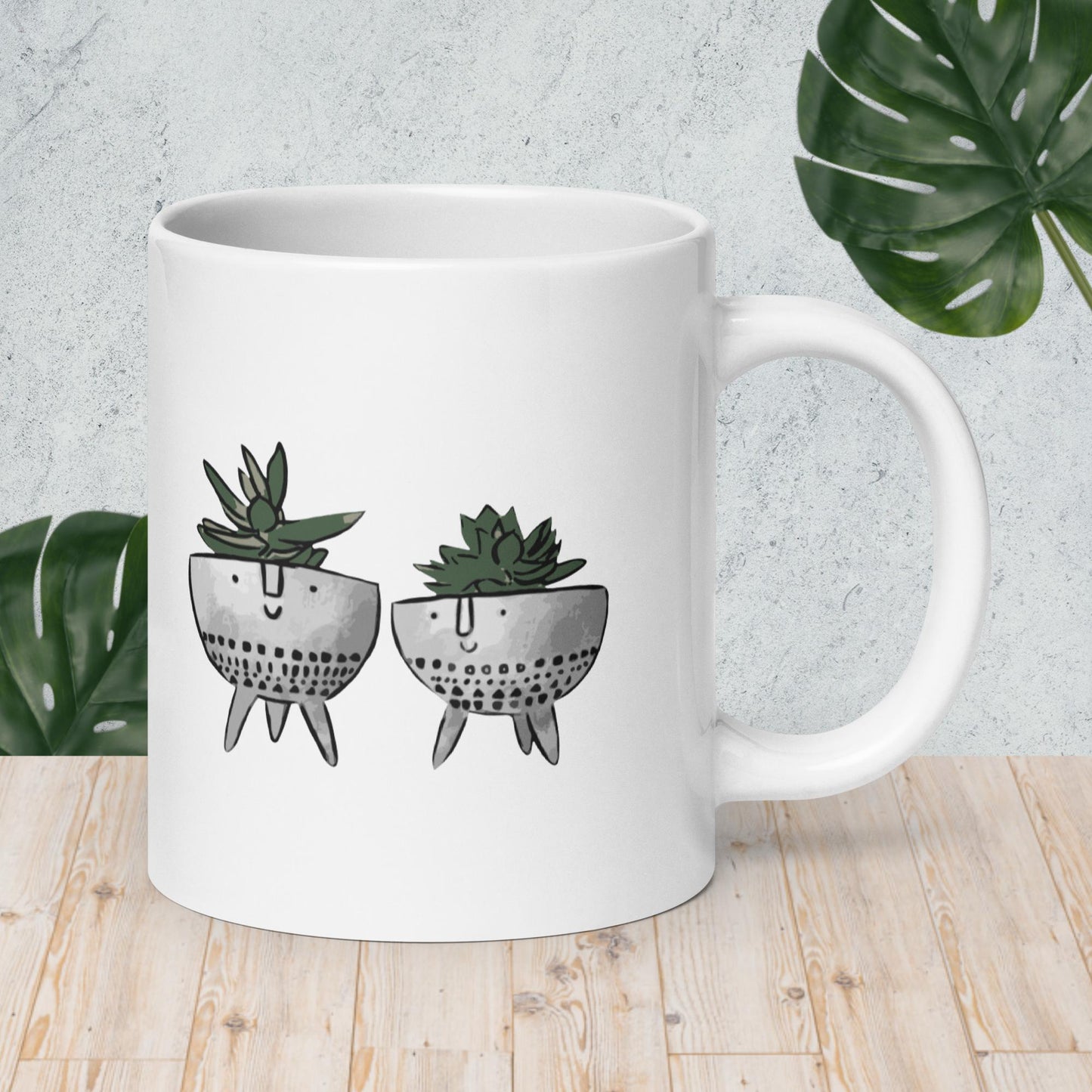Molcajete Plant Mug