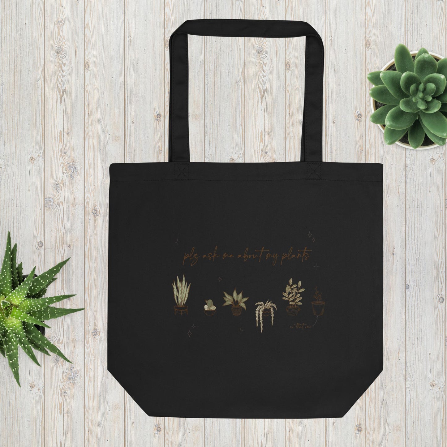 Ask Me About My Plants Tote Bag