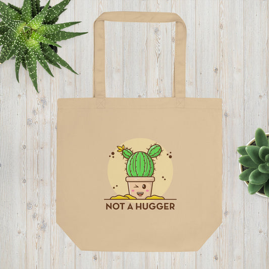 Not A Hugger Cactus Tote Bag