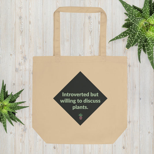 Introvert Plant Tote Bag