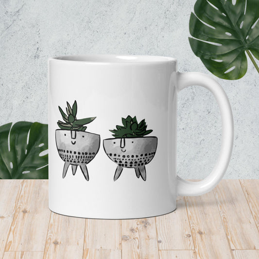 Molcajete Plant Mug