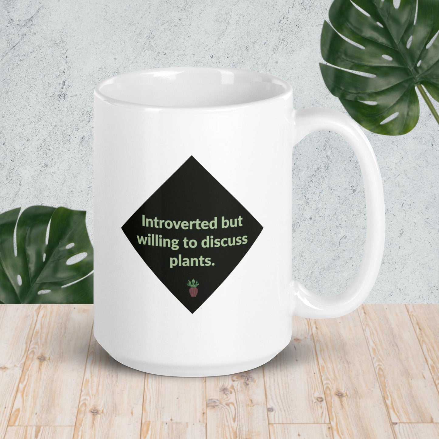 Introvert Plant Mug