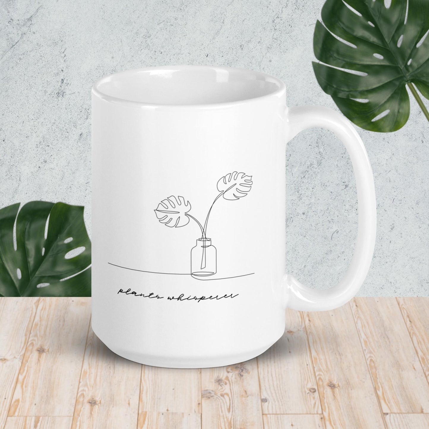 Plants Whisperer Dark Mug