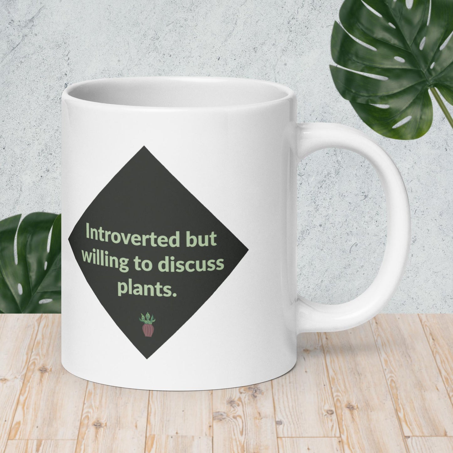 Introvert Plant Mug