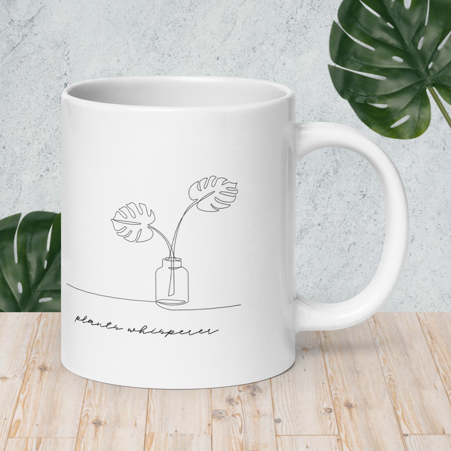 Plants Whisperer Dark Mug